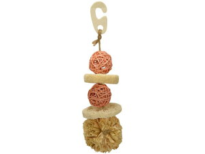 【お取り寄せ】三晃商会 ナチュラルハンガー くす玉 A10 グッズ 小鳥 ペット