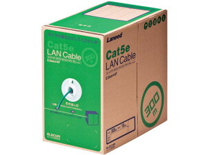 �y�����񂹁z�G���R�� LAN�P�[�u�� Cat5e �P��300m �O���[�� LD-CT2 DG300 RS LAN�P�[�u���J�e�S���[5E LAN�P�[�u�� �P�[�u�� �d���^�b�v �z���p�[�c �Ɠd