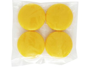 �y�����񂹁z�~�c�� �J���[�}�O�l�b�g 30mm �� 4��×100 CM30-4P-YL �J���[�}�O�l�b�g �{�^���^�C�v �}�O�l�b�g �f�������� �݉��� POP �f��