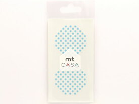 【お取り寄せ】カモ井 mt CASA seal ドット・アイス MTCDS022 デコレーション インテリア装飾 マスキングテープ