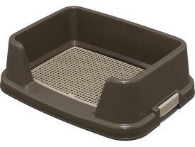 【お取り寄せ】アイリスオーヤマ トレーニング犬トイレ レギュラー ブラウン TRT-500 犬 ドッグ用 ペット トイレタリー