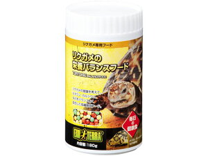 【お取り寄せ】ジェックス リクガメの栄養 バランスフード 180g かめ用 フード 観賞魚 ペット