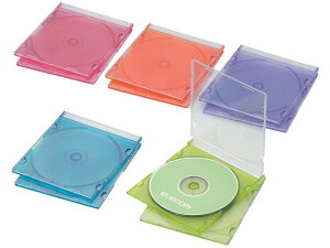 y񂹁zGR Xu[C DVD CDP[X 1[ 10P CCD-JSCS10ASO CDpP[X DVDpvP[X fBAP[X L^fBA e[v