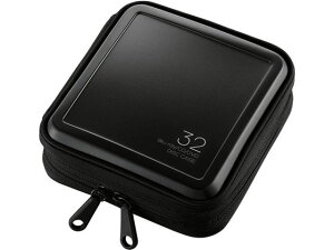 y񂹁zGR Blu-ray CD DVDΉt@Xi[P[X 32 CCD-HB32BK CDpP[X DVDt@C fBAP[X L^fBA e[v
