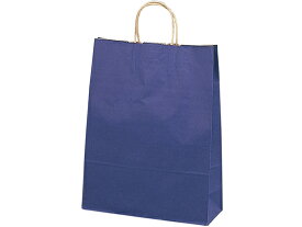 【お取り寄せ】タカ印 手提げバッグ マリン 特大 10枚 50-6407 紙手提袋 丸紐 ラッピング 包装用品