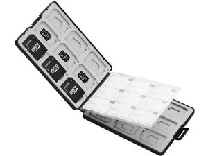 y񂹁zGR J[hP[X SD18+microSD18 CMC-SDCPP36BK [J[hP[X fBAP[X L^fBA [J[h Ɠd