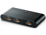 エレコム HDMI切替器 2入力1出力 DH-SW21BK E 切替機 分配器 PC周辺機器 パソコン 家電