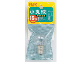 【お取り寄せ】朝日電器 小丸球 15W E17クリア G-1281H 20W形 白熱電球 ランプ