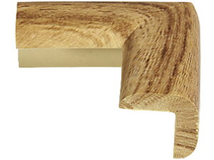 【お取り寄せ】カーボーイ 安心クッションコーナー用 細 木目ダーク 489 コーナーガード クッション 現場 安全 作業