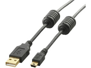 y񂹁zGR USB2.0P[u tFCgRAt 1m U2C-MF10BK USBP[u A to miniB P[u d^bv zp[c Ɠd