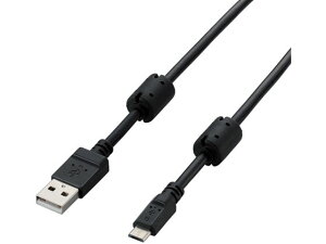 y񂹁zGR USB2.0P[u A-MicroB 2A 1.2m U2C-AMBF2U12BK USBP[u A to microB P[u d^bv zp[c Ɠd