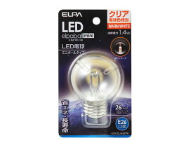【お取り寄せ】朝日電器 LED電球G50形 E26クリア電球色 LDG1CL-G-G276 20W形相当 一般電球 E26 LED電球 ランプ