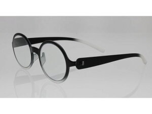 【お取り寄せ】バイエヌ バイエヌ ラウンド型 ブラックグラデーション +1.00 8033637 めがねケア めがねケア アイケア