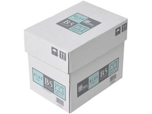APPJ カラーコピー用紙 ブルー B5 500枚×5冊 CPB004 まとめ買い 業務用 箱売り 箱買い ケース買い B5 ブルー系 青 カラーコピー用紙