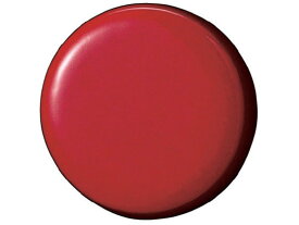 【お取り寄せ】スマートバリュー 両面強力カラーマグネット コーティング 18mm 赤 10個 カラー両面マグネット 吊下げ POP 掲示用品