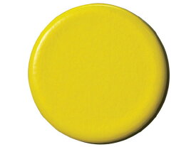 【お取り寄せ】スマートバリュー 両面強力カラーマグネット塗装25mm 黄10個 B273J-Y カラー両面マグネット 吊下げ POP 掲示用品