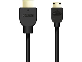 【お取り寄せ】エレコム イーサネット対応HDMI-Miniケーブル 1 DH-HD14EM10BK ディスプレイケーブル 配線