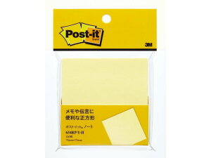 【お取り寄せ】3M ポストイット 再生紙 ノート イエロー×10個 654RP-Y-H 大型 長方形タイプ ノートタイプふせん インデックス メモ