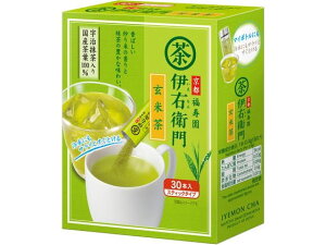 宇治の露製茶 伊右衛門 抹茶入りインスタント玄米茶スティック