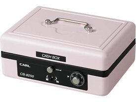 カール事務器 キャッシュボックス A6サイズ ピンク CB-8250-P 手提金庫 手提金庫 現金管理