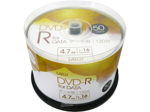 Lazos DVD-R f[^p 50 L-DD50P f[^pDVD f[^pfBA L^fBA [J[h Ɠd