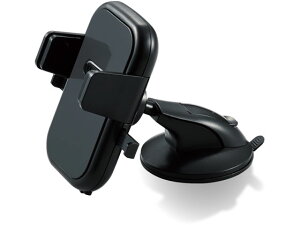 【お取り寄せ】エレコム スマホ用車載ワンタッチホルダー 強力ゲル吸盤 P-CARS10BK AV機器 カメラ