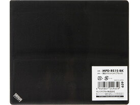 【お取り寄せ】サンワサプライ 薄型マウスパッド ブラック MPD-RS1S-BK マウスパッド PC周辺機器