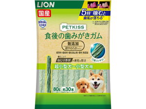 y񂹁zLION PETKISS H㎕K Y炩 80g    ybg hbO