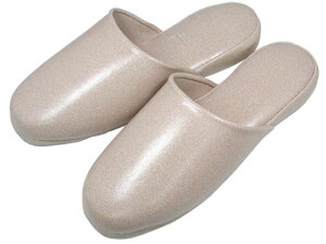 【お取り寄せ】ニッポンスリッパ スリッパ アニリンプラット ベージュ L 348916BE 合皮製 ポリエステル製 スリッパ サンダル