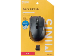 �y�����񂹁z�T�����T�v���C �É������u���[LED�}�E�X 5�{�^���u���b�N MA-WBL153BK �}�E�X �L�[�{�[�h ���͋@�� �p�\�R�� �Ɠd