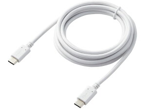 �y�����񂹁z�G���R�� USB2.0�P�[�u��(C-C�APD�Ή�) MPA-CC20PNWH USB�P�[�u�� C to �P�[�u�� �d���^�b�v �z���p�[�c �Ɠd
