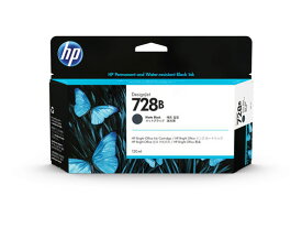 【お取り寄せ】HP インクカートリッジ ブラック 130ml HP728B(3WX26A) ヒューレットパッカード HPブラック インクジェットカートリッジ インクカートリッジ トナー