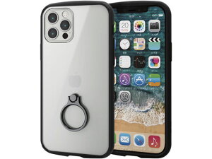 【お取り寄せ】エレコム iPhone12 iPhone12Pro ケース PM-A20BTSLFCRBK スマートフォン 携帯用アクセサリー スマートフォン 携帯電話 FAX 家電