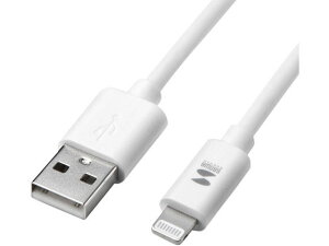 �T�����T�v���C ���C�g�j���O�P�[�u��(�z���C�g�E2m) KB-IPLT20K2W USB�P�[�u�� A to Lightning �P�[�u�� �d���^�b�v �z���p�[�c �Ɠd