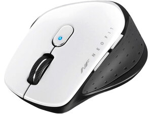 �o�b�t�@���[ ����BlueLED5�{�^��NEOFIT�}�E�XM�z���C�g BSMBW510MWH �}�E�X �L�[�{�[�h ���͋@�� �p�\�R�� �Ɠd