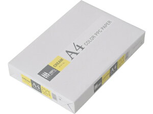 APPJ カラーコピー用紙 クリーム A4 500枚 CPY001