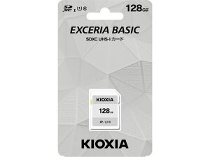 y񂹁zLINVA SDJ[h EXCERIA BASIC 128GB KCA-SD128GS SDJ[h SDHCJ[h L^fBA e[v