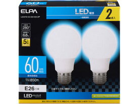朝日電器/LED電球 850lm 昼光色2個入/LDA7DGG5103-2P 60W形相当 一般電球 E26 LED電球 ランプ
