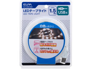 y񂹁zd LEDe[vCg USB 1.5m WF ELT-USB150W Ɩ Cg v