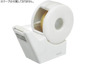 コクヨ グルー テープカッター(吸盤ハンディタイプ・小巻き) T-GM510W テープカッター テープ台 接着テープ