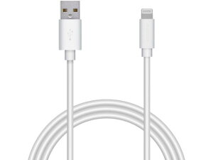 �G���R�� ���C�g�j���O�P�[�u�� 1m �R�� �`��L�� MPA-MUAL10WH USB�P�[�u�� A to Lightning �P�[�u�� �d���^�b�v �z���p�[�c �Ɠd