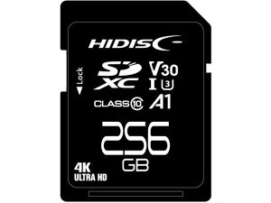 y񂹁zHIDISC SDXCJ[h 256GB Class3 HDSDX256GCL10V3 microSD SDHC[J[h L^fBA e[v