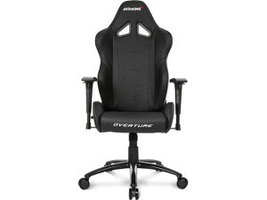 �y�����񂹁zAKRacing �Q�[�~���O�`�F�A Overture �u���b�N AKR-OVERTURE ���U�[�^�C�v �Q�[�~���O�`�F�A �I�t�B�X�`�F�A �I�t�B�X�Ƌ�