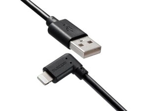 y񂹁zGR iPhoneP[u R L^ 2m ubN MPA-UALL20BK2 USBP[u A to Lightning P[u d^bv zp[c Ɠd