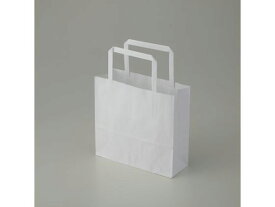 【お取り寄せ】ヘイコー 紙袋 H25チャームバッグ 18-2 晒白無地 50枚 紙手提袋 平紐 ラッピング 包装用品