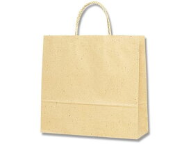 【お取り寄せ】ヘイコー 紙袋 スムースバッグ 3才 ナチュラル 25枚 003158501 紙手提袋 丸紐 ラッピング 包装用品