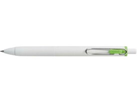 三菱鉛筆 ユニボールワン 0.38mm ライムグリーン UMNS38.5 水性ゲルインクボールペン ノック式