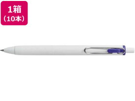 三菱鉛筆 ユニボールワン 0.38mm ロイヤルブルー 10本 UMNS38.40 水性ゲルインクボールペン ノック式