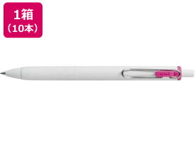 三菱鉛筆 ユニボールワン 0.5mm ピンク 10本 UMNS05.13 水性ゲルインクボールペン ノック式