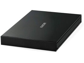 【お取り寄せ】エレコム SSD 120GB 高速データ通信 ブラック ESD-EJ0120GBKR メモリ 記録メディア テープ